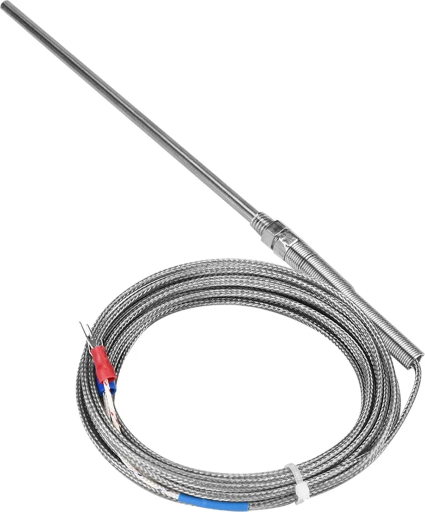Termocoppia M8 Tipo K 0-400℃ Sonda 150mm | Cavo Lungo 5 Metri