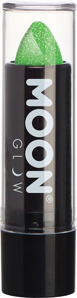 Moon Glow Neon UV Glitzer Lippenstift grün