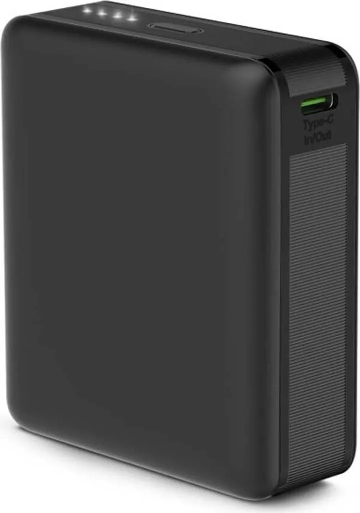 Chargeur Portable 10000 mAh KSIX Noir - Powerbank USB pour Smartphone