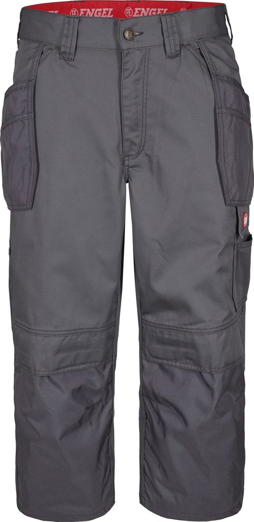F. Engel Combat 3/4 Hose mit Holstertaschen, Grau, Gr. 44