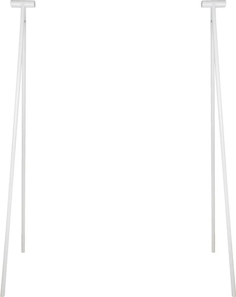 Set 2 Appendiabiti a Piantana GARD Natural Goods Berlin Bianco DIY