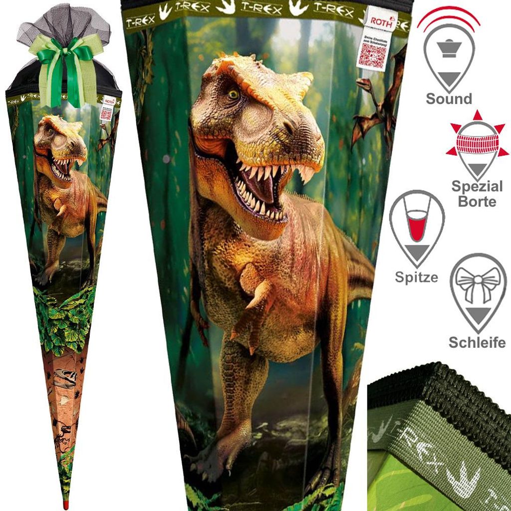 Roth Schultüte 85 cm Jungen Exklusiv Set, Motiv / Produktbild 