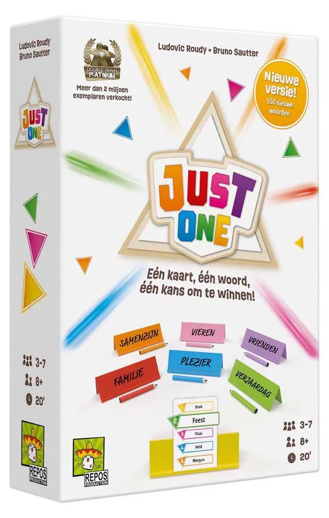Just One Refresh Jeu pour Famille Idéal Soirée entre Amis et Anniversaire