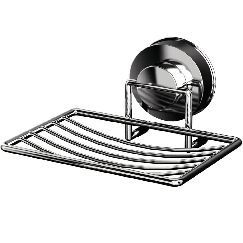 Portasaponetta RIDDER 12040100 Acciaio Inox e Cromo - Montaggio Easy