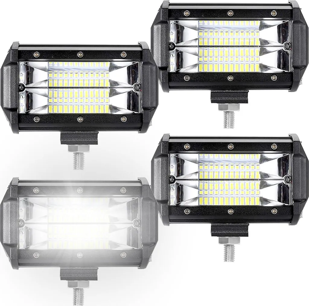 Phare agricole LED pour tracteur et engin de chantier JOIEYOU 4x72W