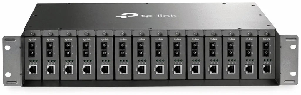 TP-Link MC1400 Châssis Rackable pour Convertisseurs Fibre Optique 14 SFP