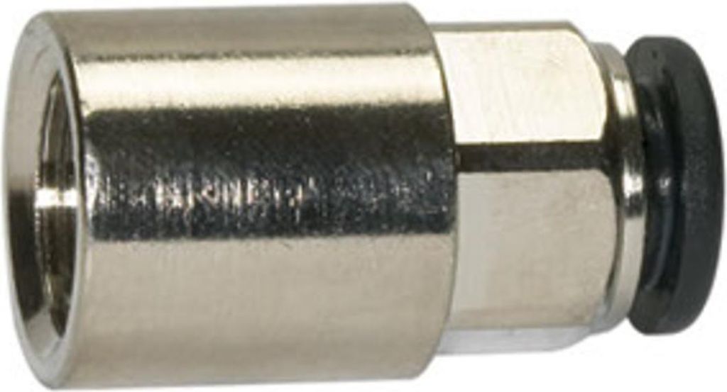 Riegler Gerade Steckverschraubung »click-clock«, M5 i., Schlauch-Ø 3