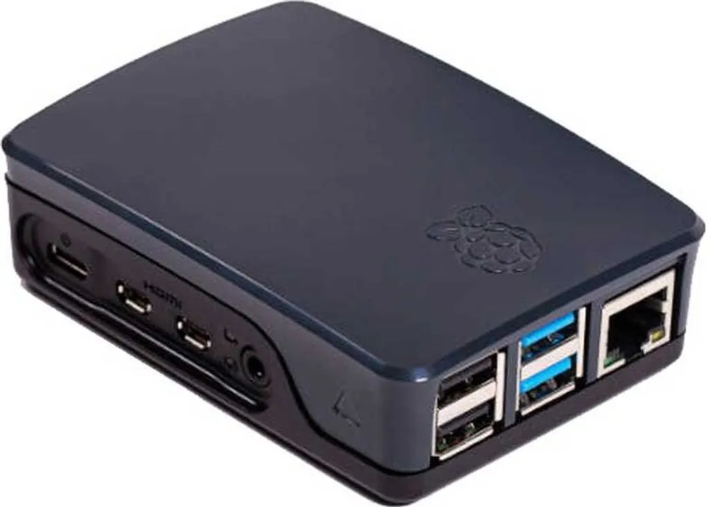 Official Raspberry Pi 4 Enclosure - Black/Grey - Design Originale - 15
