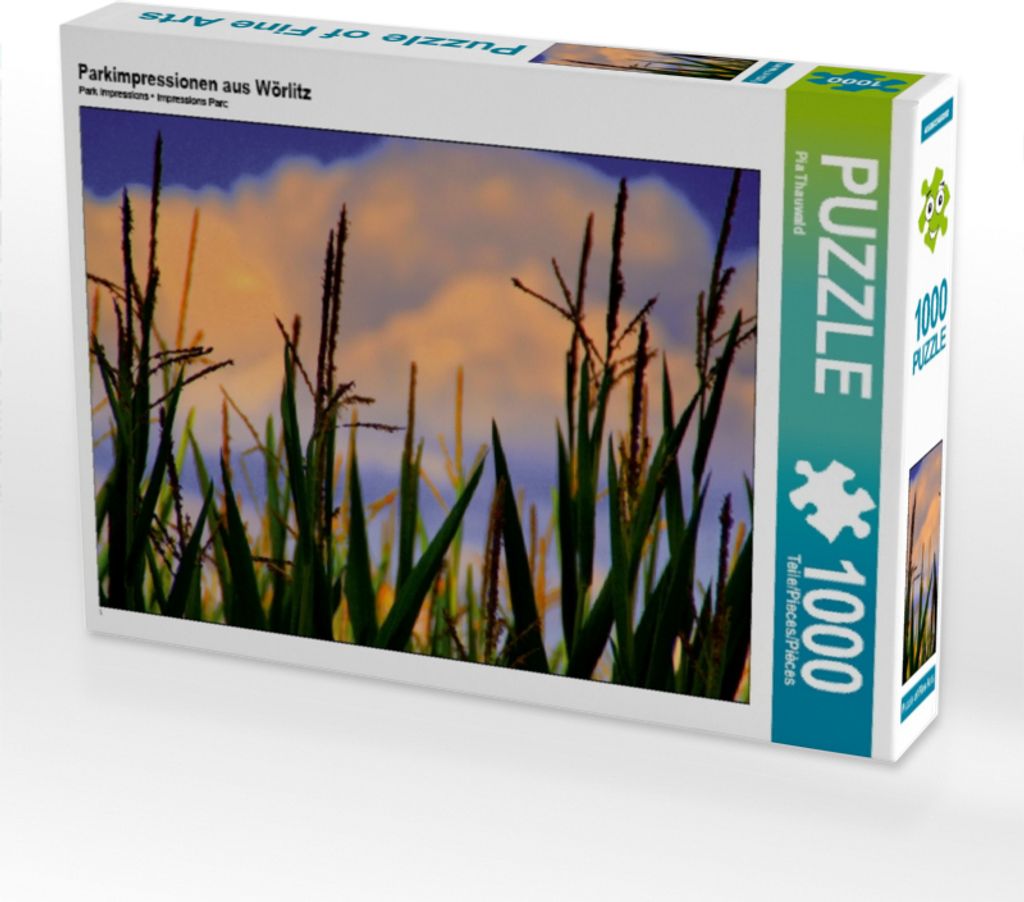 Calvendo Parkimpressionen aus Wörlitz 1000 Teile Puzzle quer 640x480mm, Thauwald Pia; 7323253