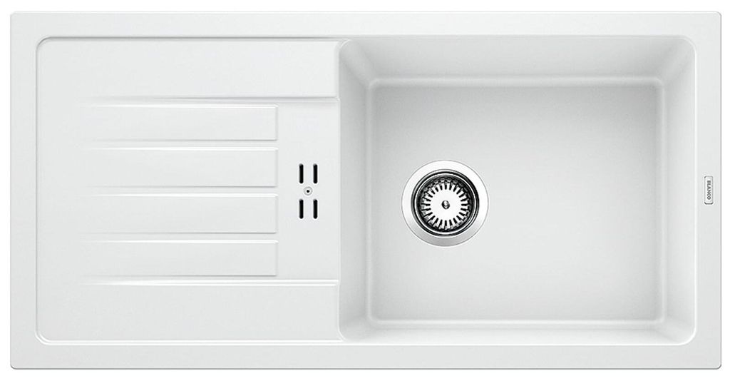 BLANCO FAVUM XL 6 S, SILGRANIT, wit Productafbeelding 
