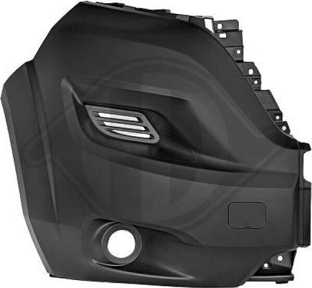 Stoßstangenecke rechts vorne schwarz für Fiat Ducato Jumper Boxer BJ ab 2018