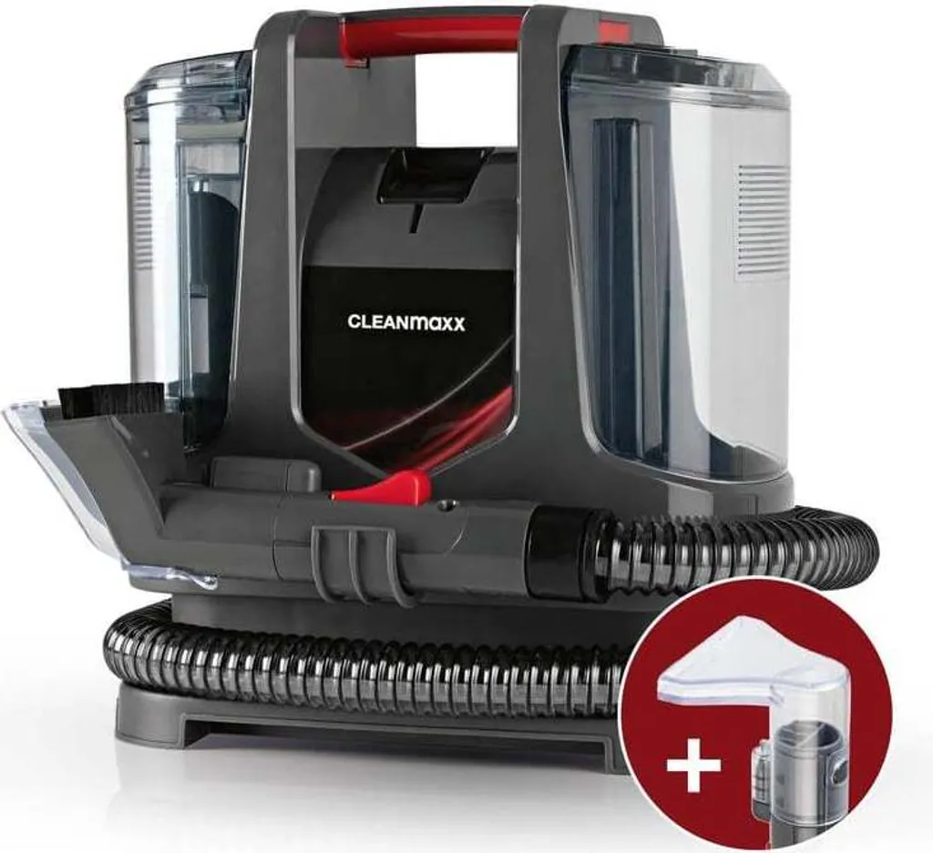 CLEANMAXX 360W Pulitore: Rimuovi Macchie di Vino e Cioccolato in Secondi