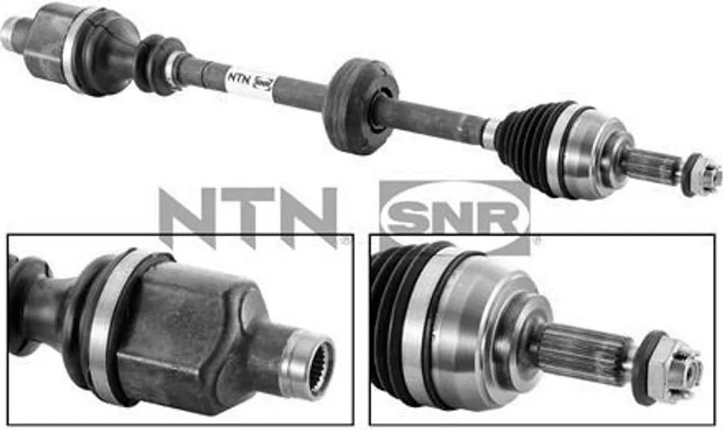 Transmission Cardan Droit Renault Twingo II - Arbre Complet SNR DK55.155