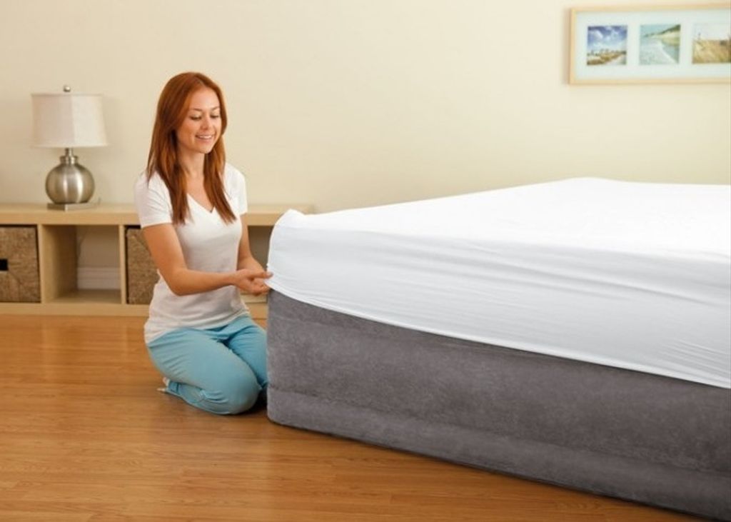 Intex Luftbett Comfort Plush High Rise Queen mit Pumpe Produktbild 26