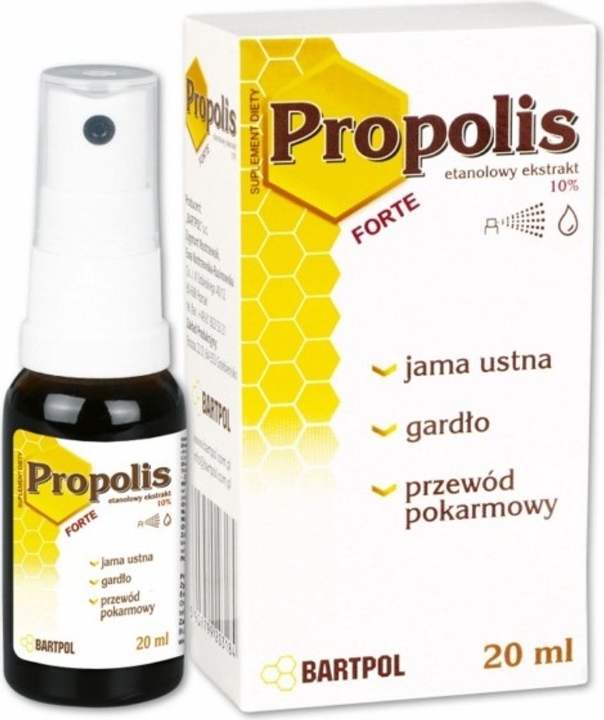 Propolis-Ethanol-Extrakt 10 % 20 ml BARTPOL Produktbild 