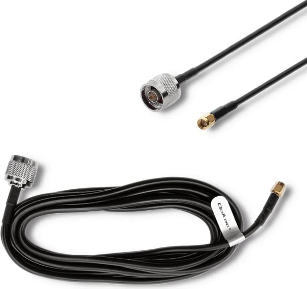 Kit Antenne LoRa Qoltec 5,8 dBi avec câble coaxial faible perte 3m - 9