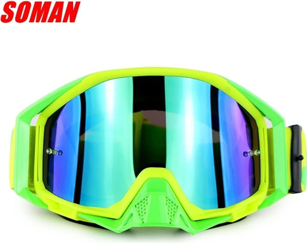 Occhiali Moto Cross OTG Visione Ampia - Maschera Arrampicata Miopi