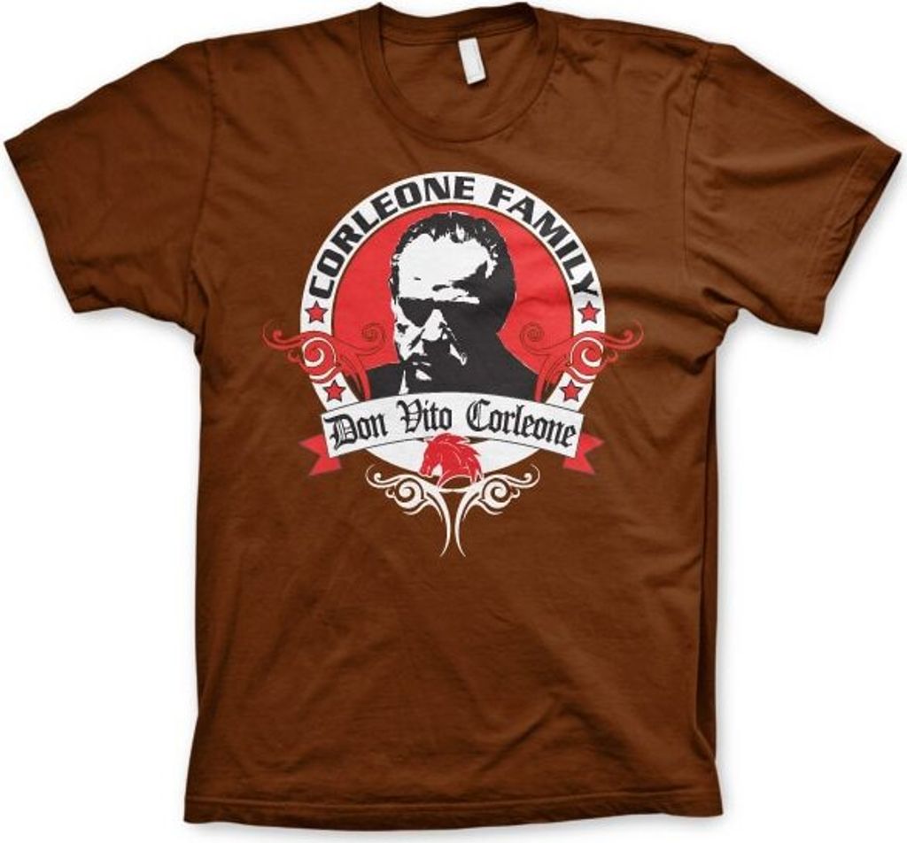 The Godfather - Family Business T-Shirt - XX-Large - Brown