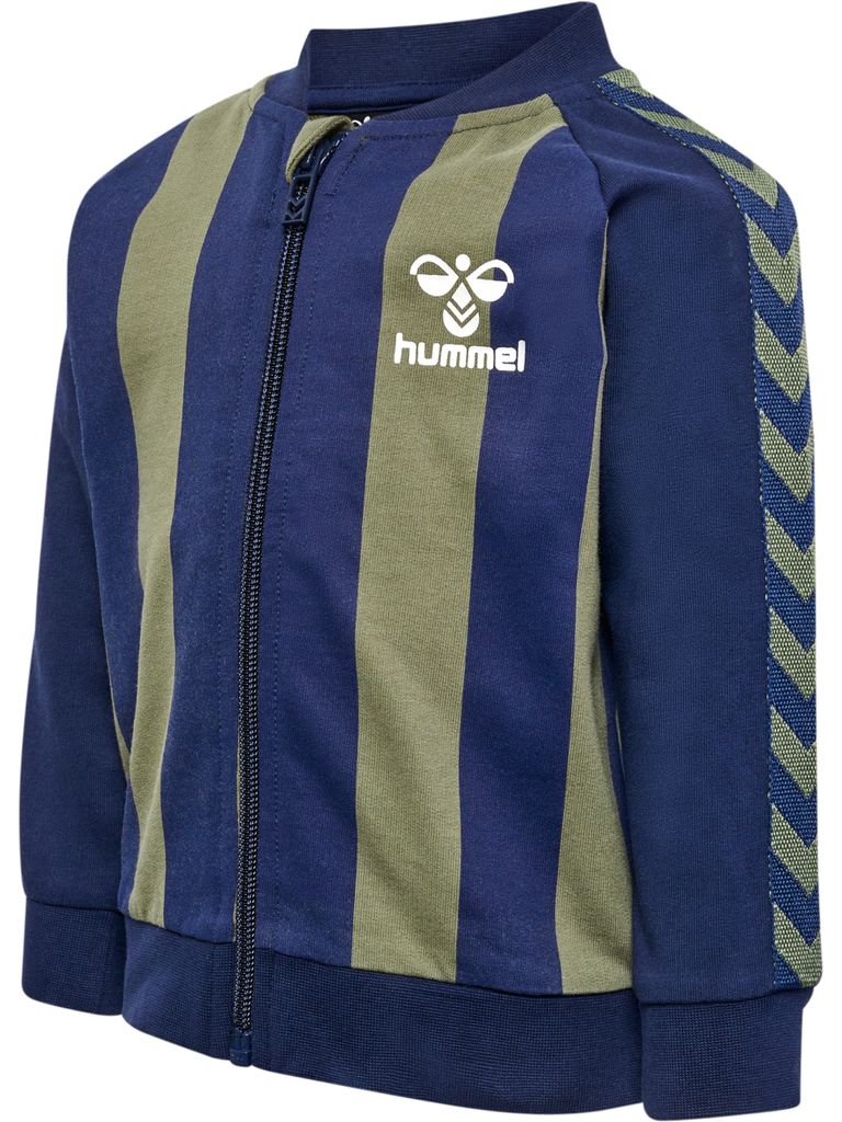 Hummel Hmlerhan Zip Jacket - black iris, Größe:92