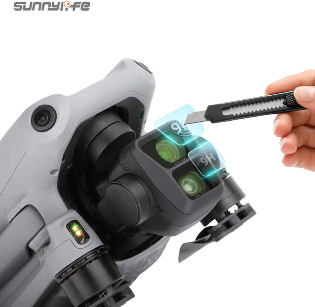 50CAL Kameraobjektivschutz für DJI Air 3 Drohne (1 Set-Kombination)