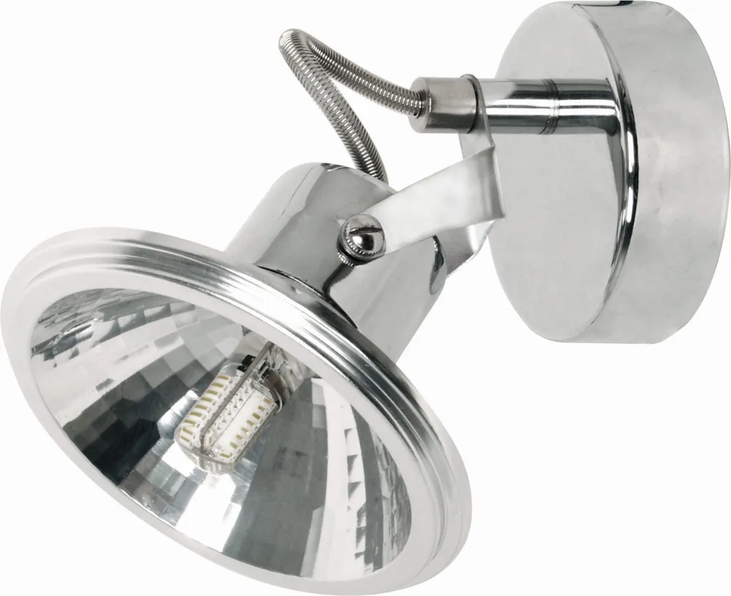 Applique Murale Design Chrome MOON 91-28075 pour Salon et Couloir