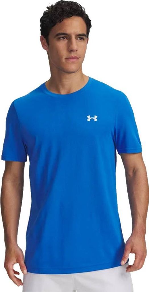 Under Armour Vanish Novelty Seamless Kurzarm-t-shirt Blau M Mann Blau M