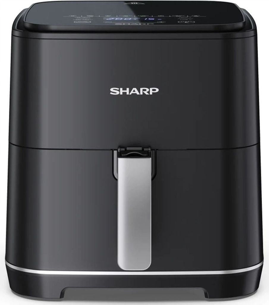 Fettfreie Friteuse Sharp Af-Gs552Ae-B 8 Automatische Programme, 80-200°C