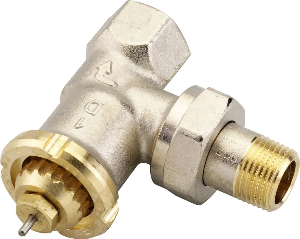 Corps de vanne Danfoss FJVR coudé avec débit kvs de 0,73