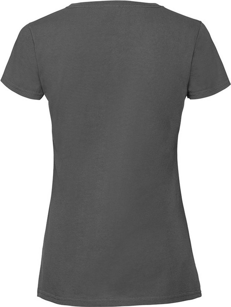 Fruit Of The Loom Damen Premium T-Shirt BC3945 (XL) (Azure Blau)