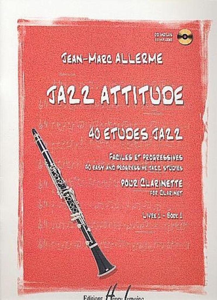 Jazz Attitude vol.1 (+CD)pour clarinette