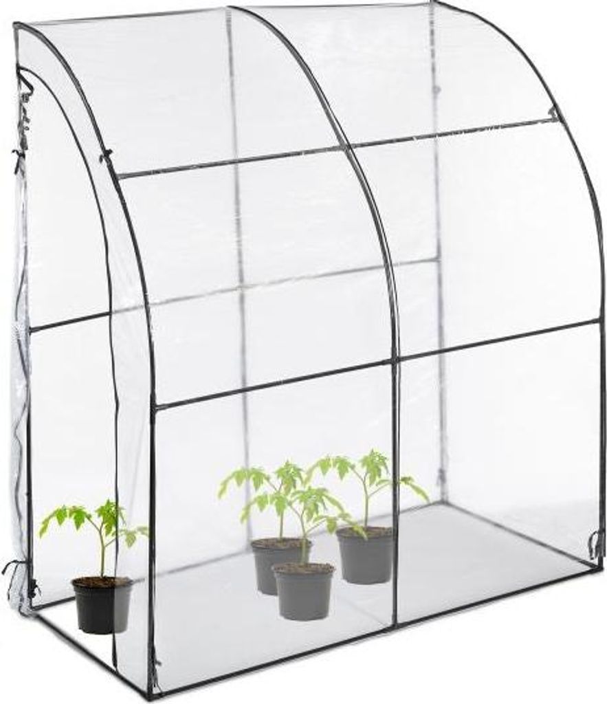 Tomatengewächshaus aus Kunststoff