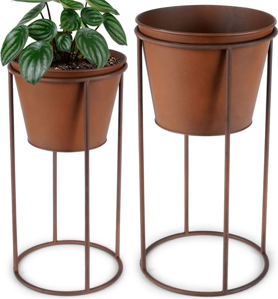 Cache-pot sur Pied pour Protéger vos Sols et Mettre en Valeur vos Fleurs