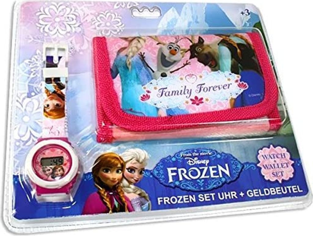 Fun Trading 4456 Frozen-Set Geldbeutel + Uhr
