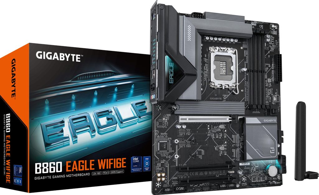 Gigabyte B860 EAGLE WIFI6E           (B860,S1851,ATX,DDR5) Produktbild 