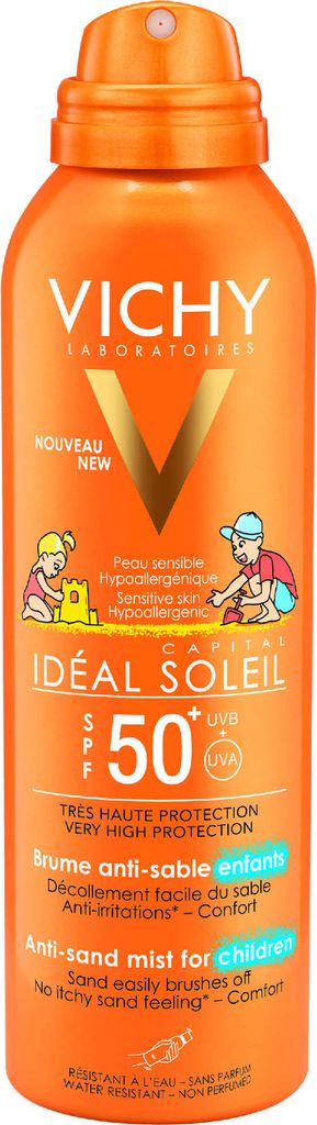 VICHY Idéal Soleil sprej proti písku pro děti SPF 50+, 200 Obrázek produktu 
