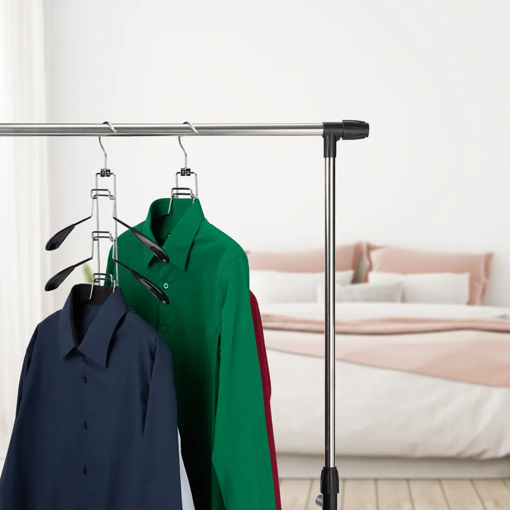 Optimiser le rangement du dressing avec 15 cintres multicouches Relaxdays