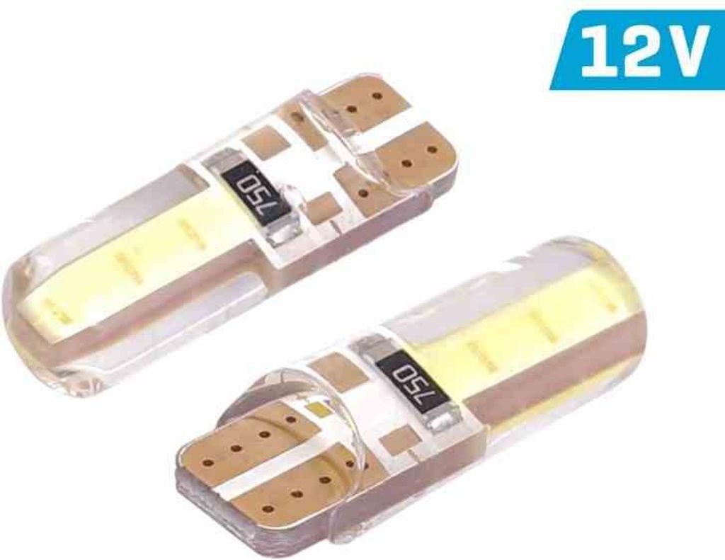 Lampadina VISION W5W (T10) 12V 2x COB LED, bianca, Immagine del prodotto 