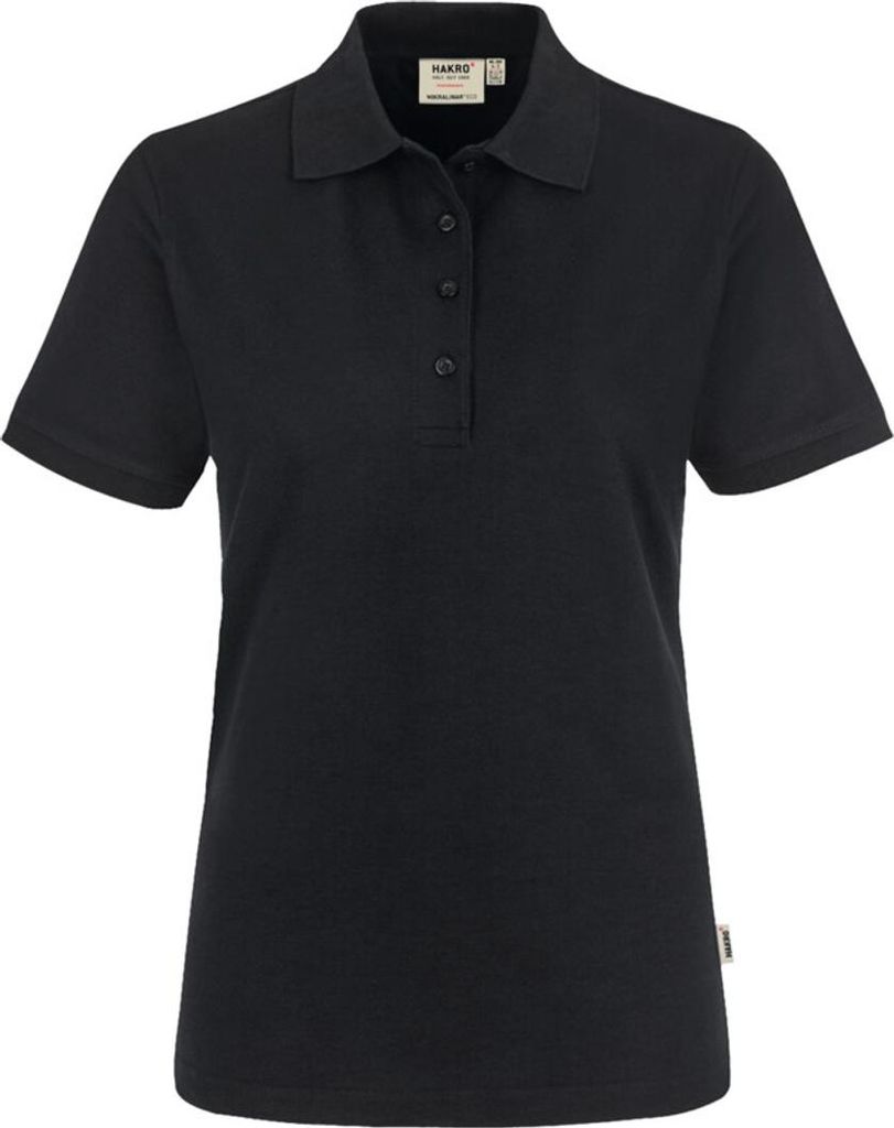 HAKRO Hakro Damen Poloshirt Mikralinar ECO #369 Gr. 5XL schwarz