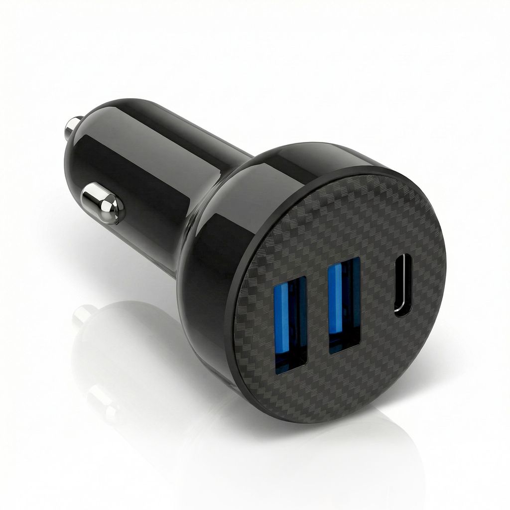 CSL Auto Ladegerät USB A & C, KFZ Ladegerät USB, Schnellladegerät 40W KFZ-Netzteil USB-C & USB-A, Zigarettenanzünder, Power Delivery & Quick Ch...