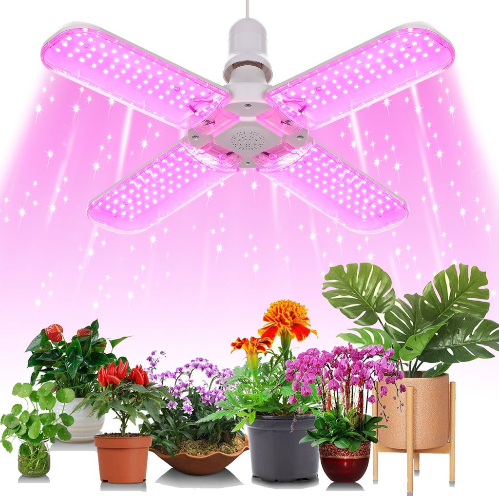 40W E27 Lampada per piante LED Spettro completo 240LEDs Immagine del prodotto 