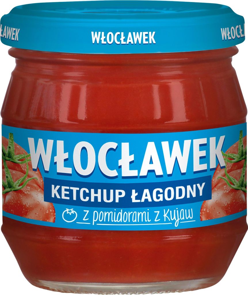 Ketchup Włocławek Łagodny 200 g Zdjęcie produktu 