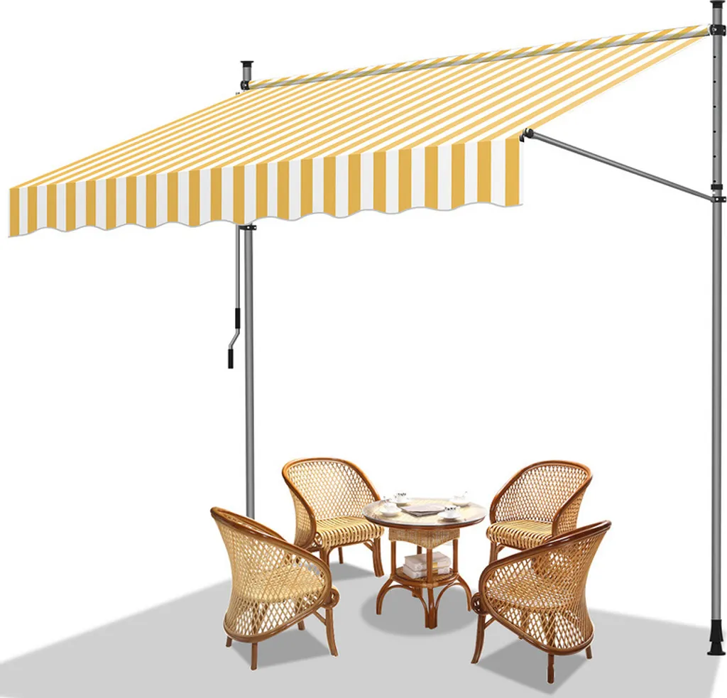 Tenda da Sole TolleTour 200 cm | Ombra Balcone Senza Trapano - 1