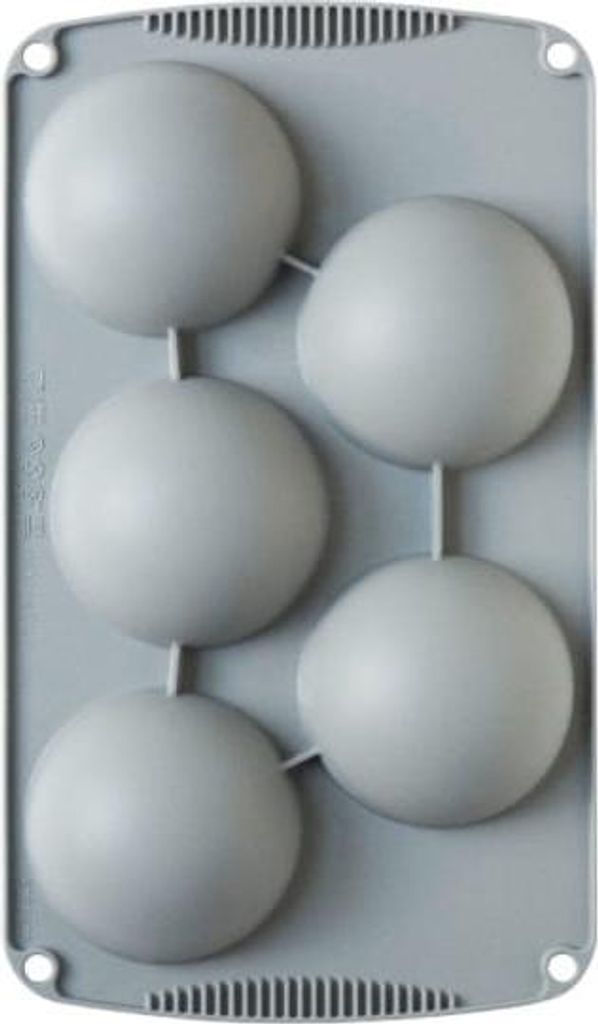 Silikonform für Monoporation HALBKUGELN 80mm DECORA Produktbild 