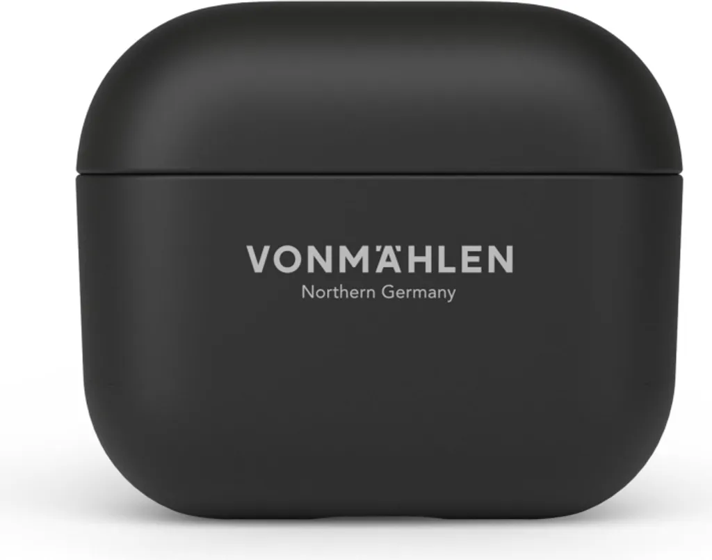 VonMählen APC00001 Étui Fin Noir pour AirPods 3e Génération Coque Fine