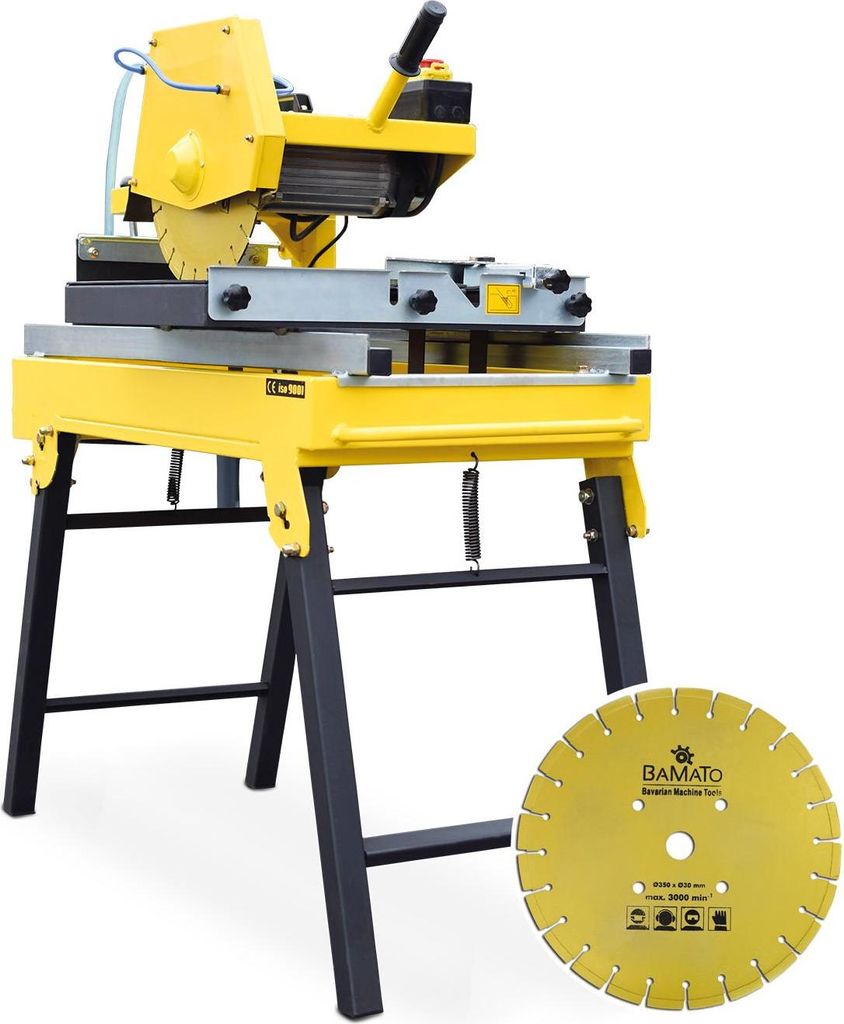BAMATO Steintrennmaschine STRM-355 inkl. 2. Trennscheibe