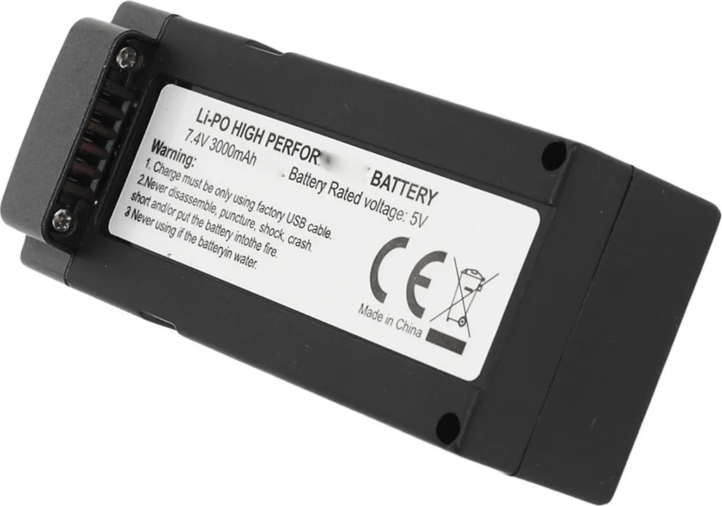 Batterie pour LYERC L600 7.4V 3000mAh pour Voler plus Longtemps sans Risque - 3