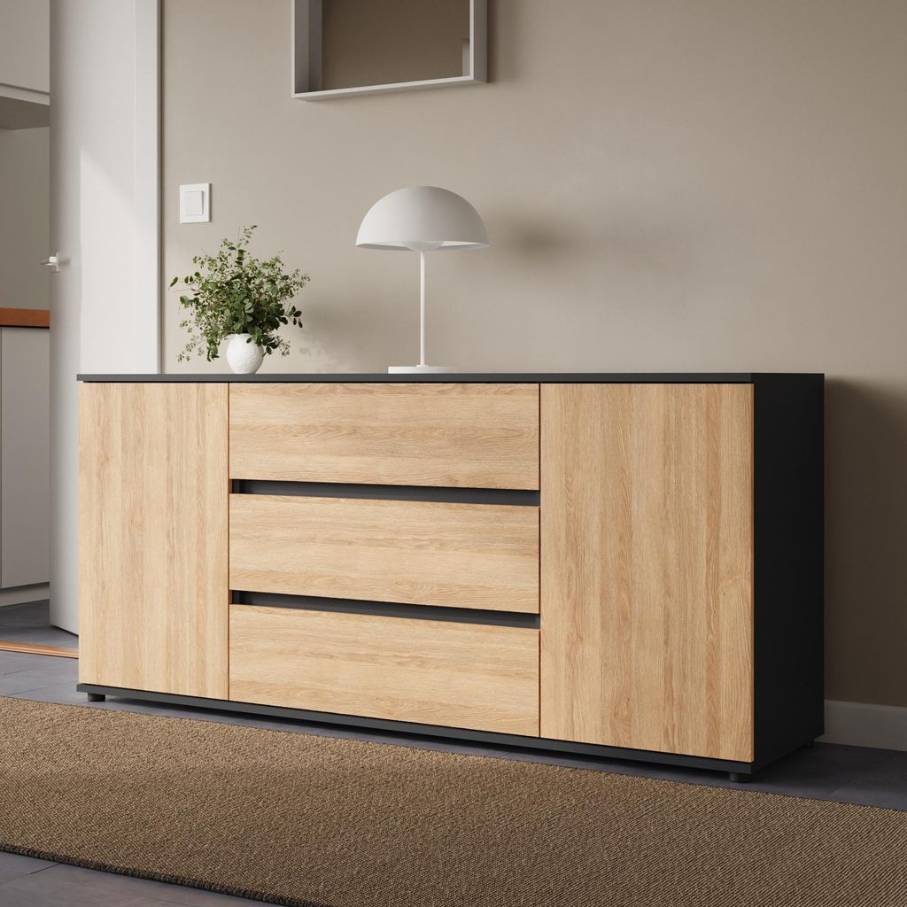 Home Collective Kommode Sideboard mit Schubladen | modern Produktbild 
