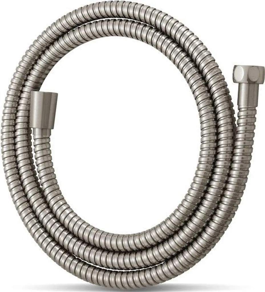 Tuyau de douche inox 1,5 m flexible de remplacement renforcé pour salle de bain