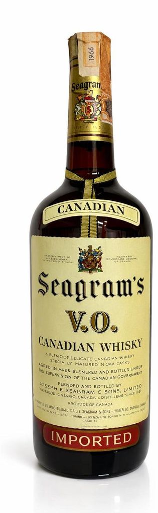 Whisky 1966 Seagram ́s V.O. Canadian Whisky 6 years