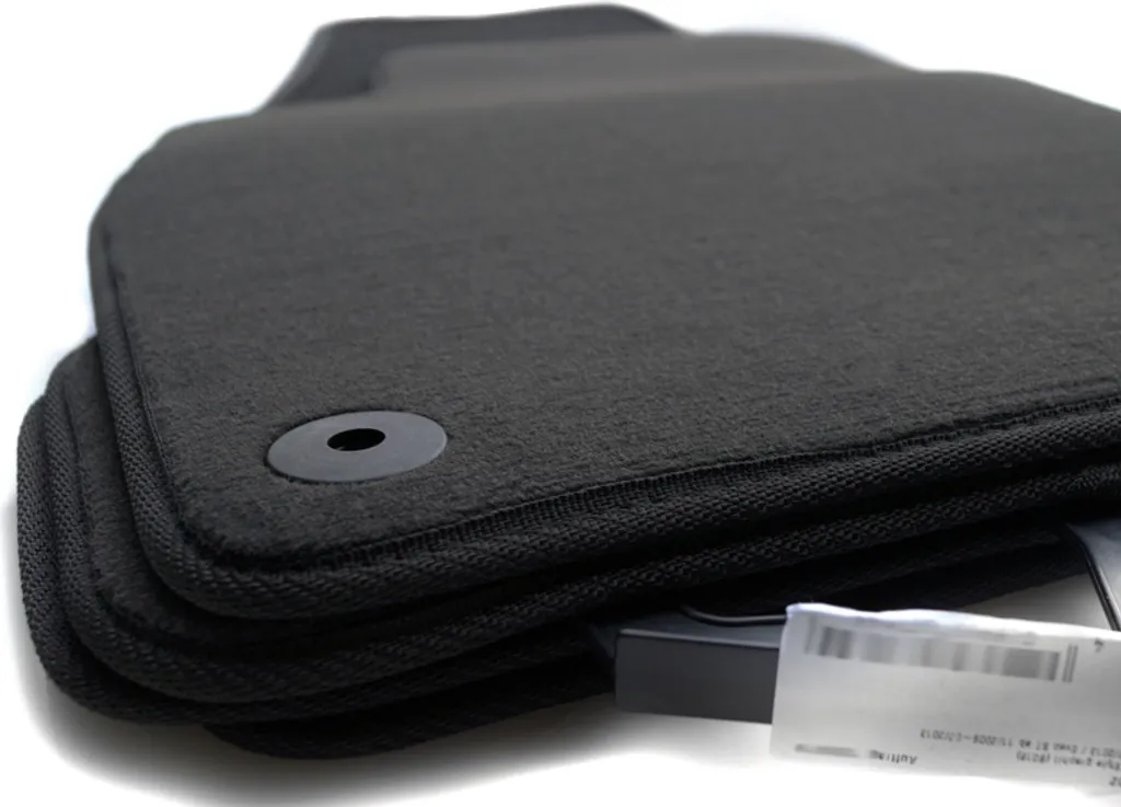 Tappetini per Audi A4 B6 B7 Berlina e Avant - Velour Nero di Qualità